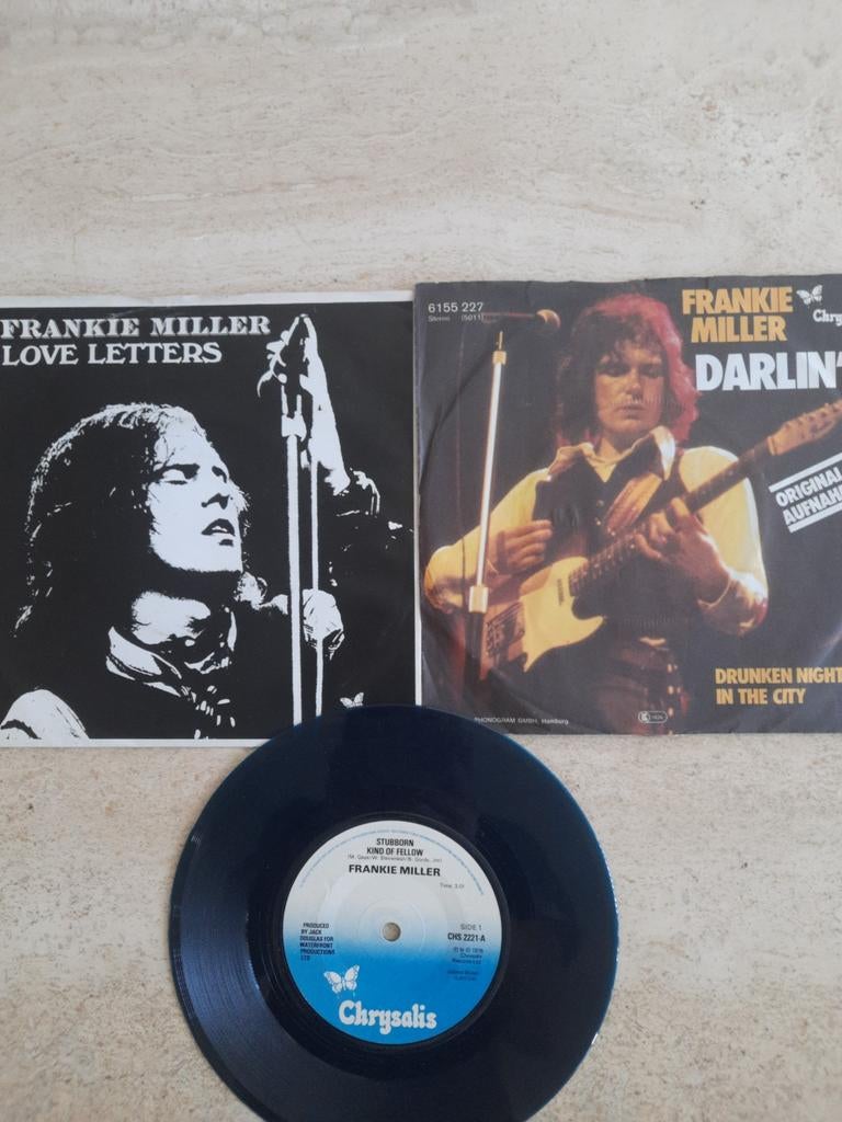 3x vinyl singel van Frankie Miller, Ophalen of Verzenden, Zo goed als nieuw, Overige formaten