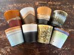 HK Living 8 kopjes 23 cl 70’s ceramics koffie, Huis en Inrichting, Keuken | Servies, Ophalen of Verzenden, Keramiek, Overige stijlen