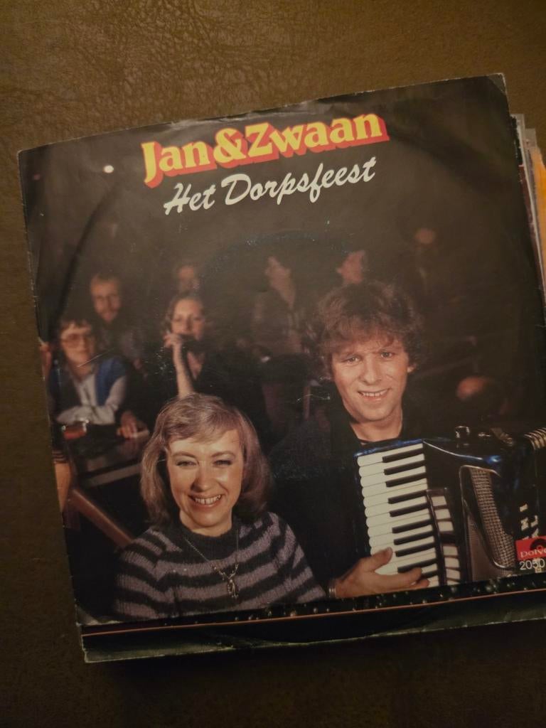 Jan & Zwaan - Het Dorpsfeest (Single), Gebruikt, 7 inch, Nederlandstalig, Single