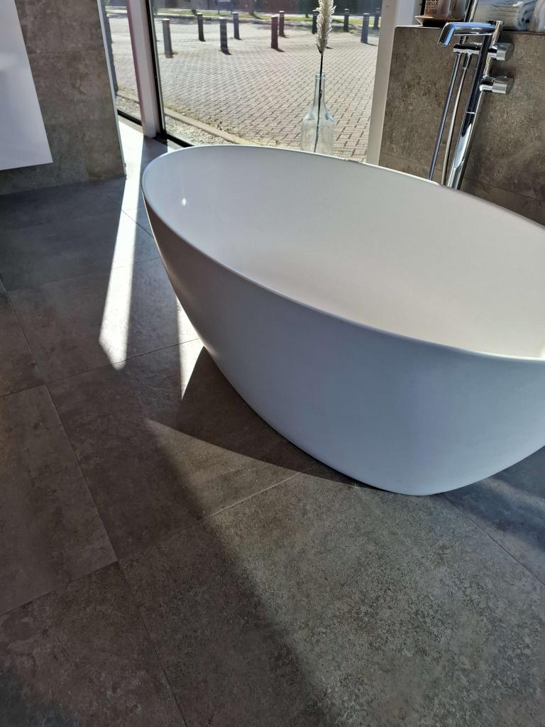 Solid surface vrijstaand bad 170x85 cm, Niet ingevuld, Nieuw, Bad, Niet ingevuld