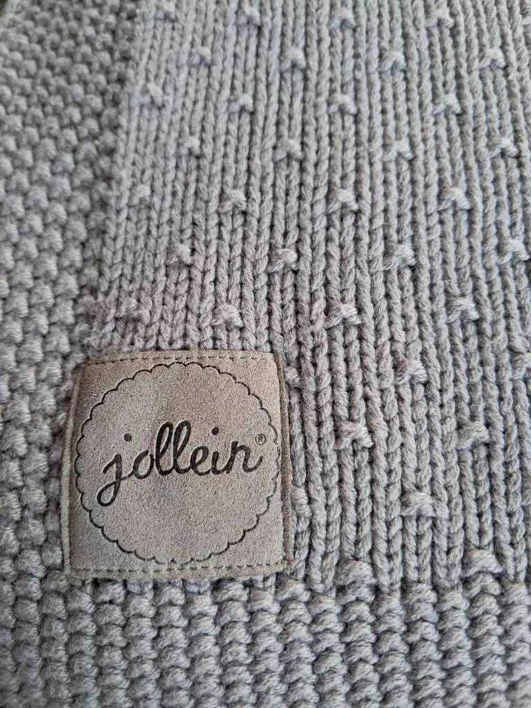 Jollein gebreide deken 100x150 cm - Zo goed als nieuw, Ophalen, Zo goed als nieuw