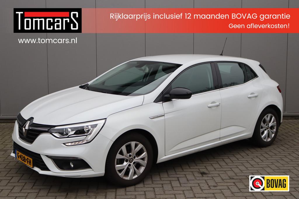 Renault Mégane 1.3 TCe 116PK Limited Trekhaak/Navigatie/Cam, Voorwielaandrijving, 12 maanden, Stof, Gebruikt