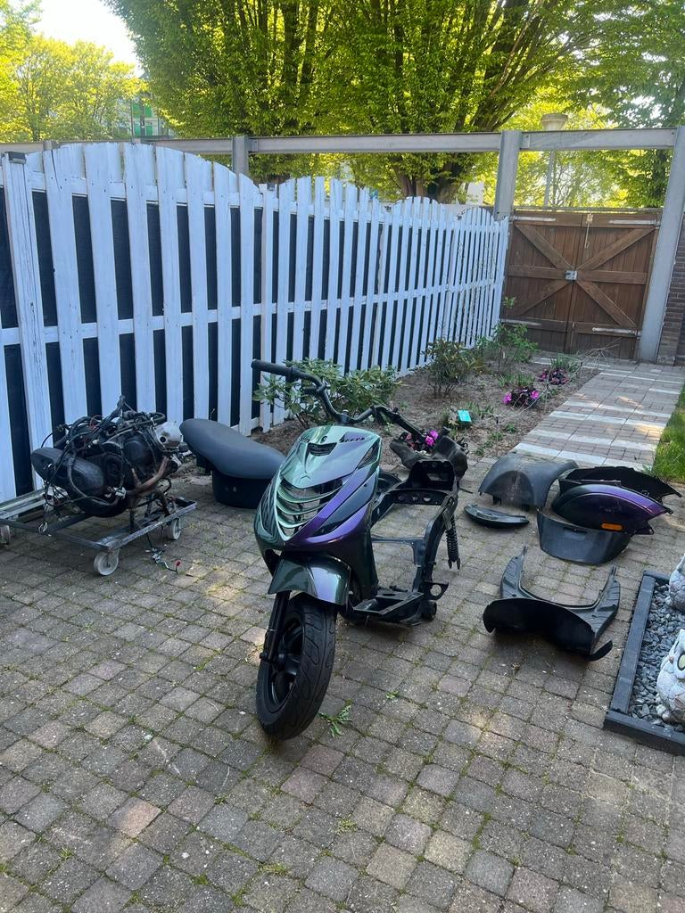 Piaggio Zip 4T Injectie - Lopend Weggezet (Project), Ophalen of Verzenden, Gebruikt