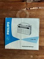 Handleiding Philips portable radio, Verzenden, Gebruikt, Transistorradio