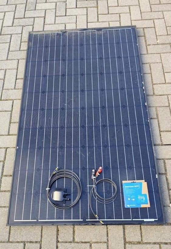 Off-grid zonnepaneel set 250watt Victron MPPT 75/15, Ophalen