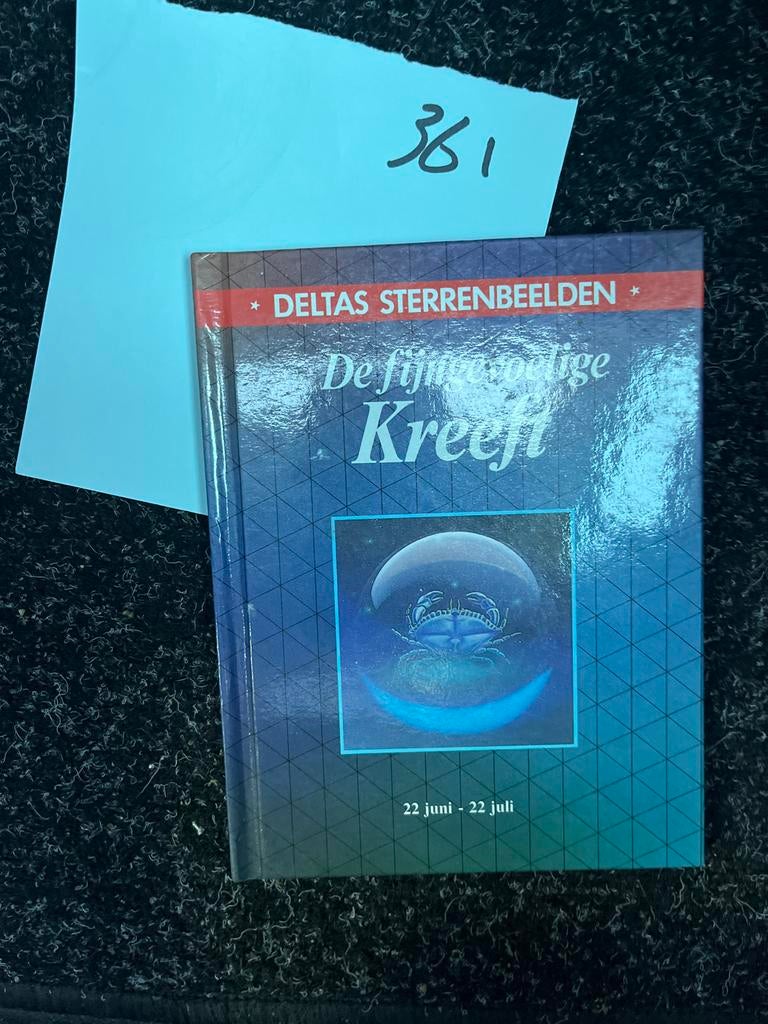 Deltas Sterrenbeelden: De fijngevoelige Kreeft, Boeken, Ophalen of Verzenden, Zo goed als nieuw, Astrologie, Achtergrond en Informatie