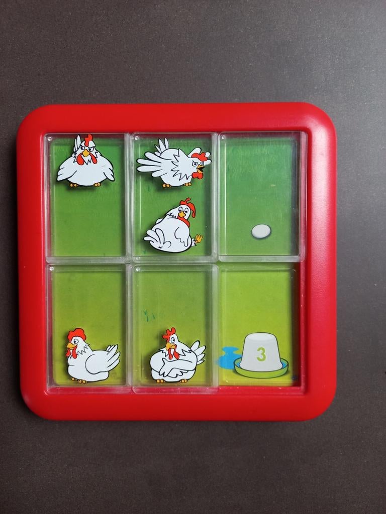 SmartGames Kippenspel - chicken shuffle, Gebruikt, Een of twee spelers, SmartGames, Ophalen of Verzenden