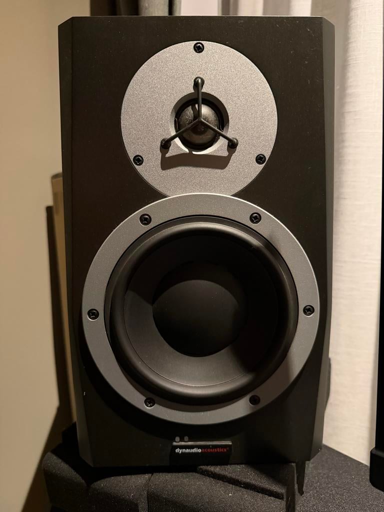 Dynaudio BM6A mk2 studiomonitor speakers, Gebruikt, 120 watt of meer, Front, Rear of Stereo speakers, Ophalen