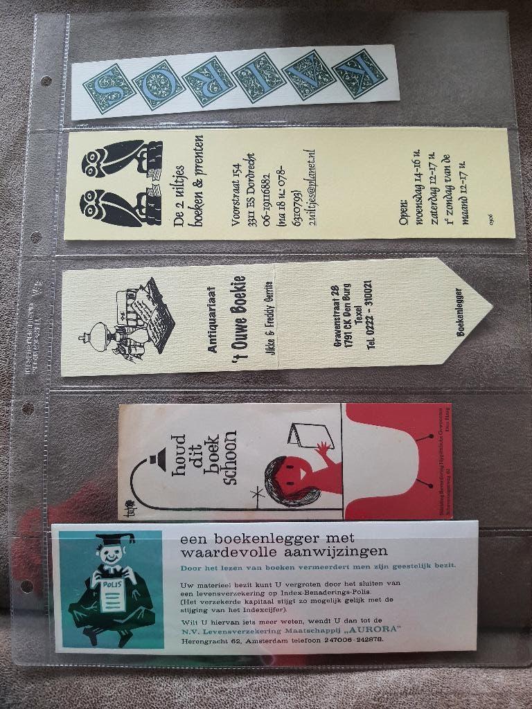 Boekenleggers bladwijzers 11, Verzamelen, Ophalen of Verzenden, Zo goed als nieuw