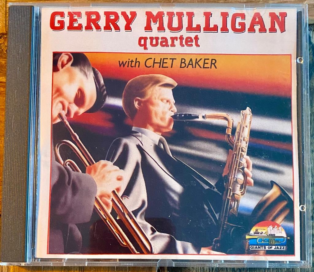 Gerry Mulligan Quartet with Chet Baker (1989 Europe), Ophalen of Verzenden, 1980 tot heden, Zo goed als nieuw, Jazz
