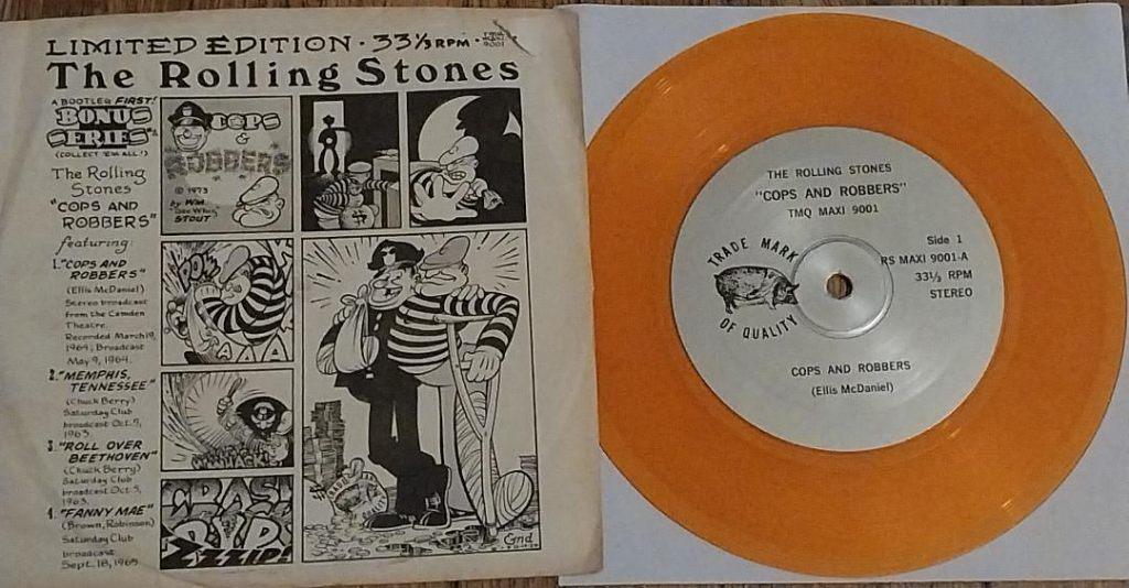 The Rolling Stones Cops And Robbers 7" Vinyl Single., 7 inch, Ophalen of Verzenden, 1970 - 1979, Rock-'n-Roll