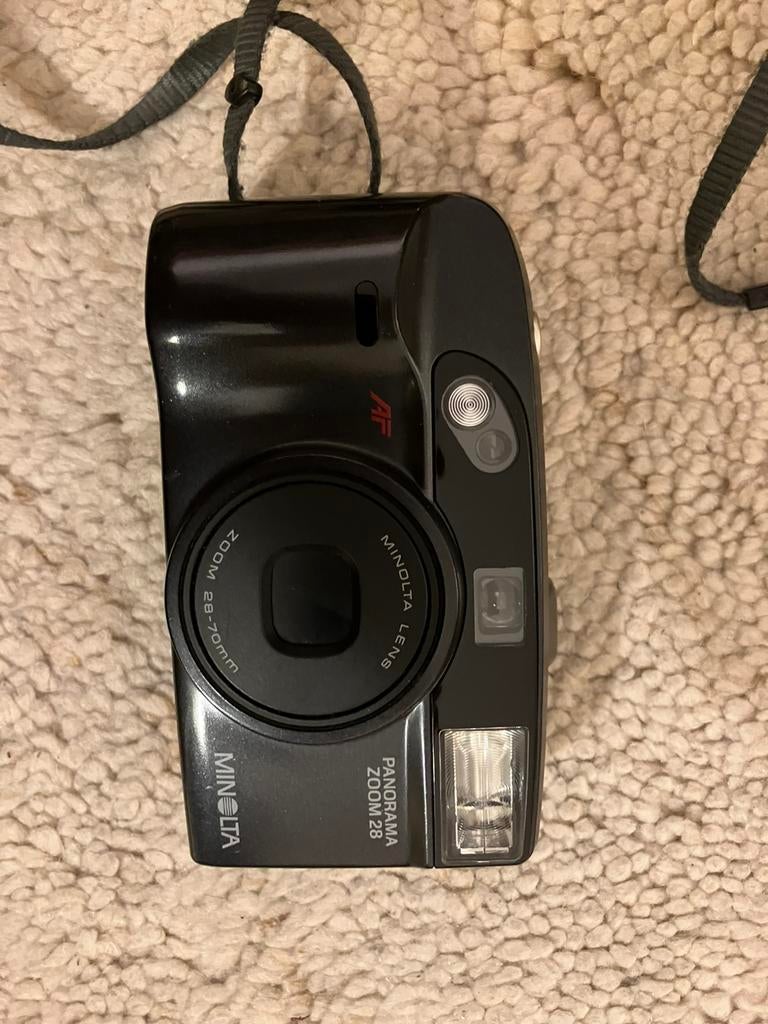 Minolta 34 mm camera, Audio, Tv en Foto, Fotocamera's Analoog, Ophalen of Verzenden, Gebruikt, Compact, Minolta