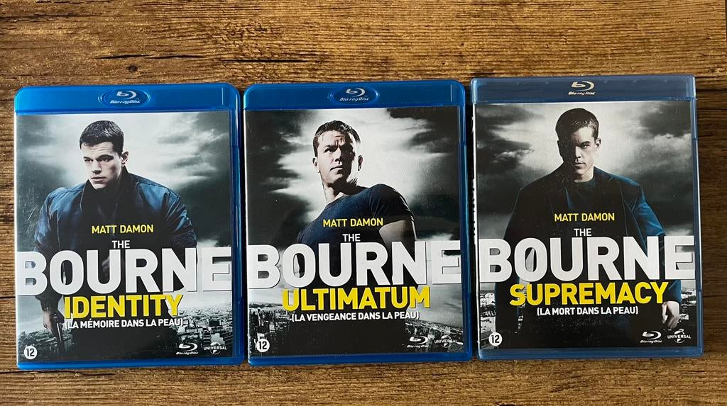 Jason Bourne - Trilogy, Cd's en Dvd's, Blu-ray, Ophalen of Verzenden, Zo goed als nieuw, Actie