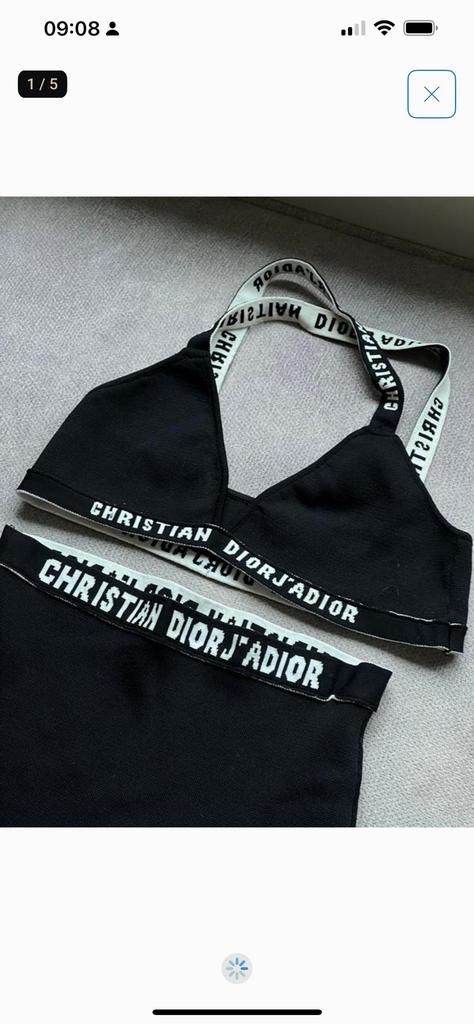 Christian Dior Bralette + broekje, Ophalen of Verzenden, BH
