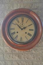Wandklok, diameter 39 cm, Ophalen of Verzenden, Gebruikt, Analoog, Wandklok