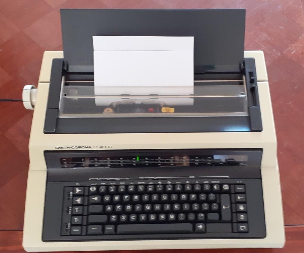 Electr. Schrijfmachine Smith Corona EL4000, Diversen, Typemachines, Ophalen, Gebruikt