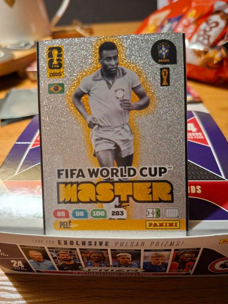 Panini Fifa kaart adrenalyn XL Pele, Hobby en Vrije tijd, Stickers en Plaatjes, Plaatje, Ophalen of Verzenden
