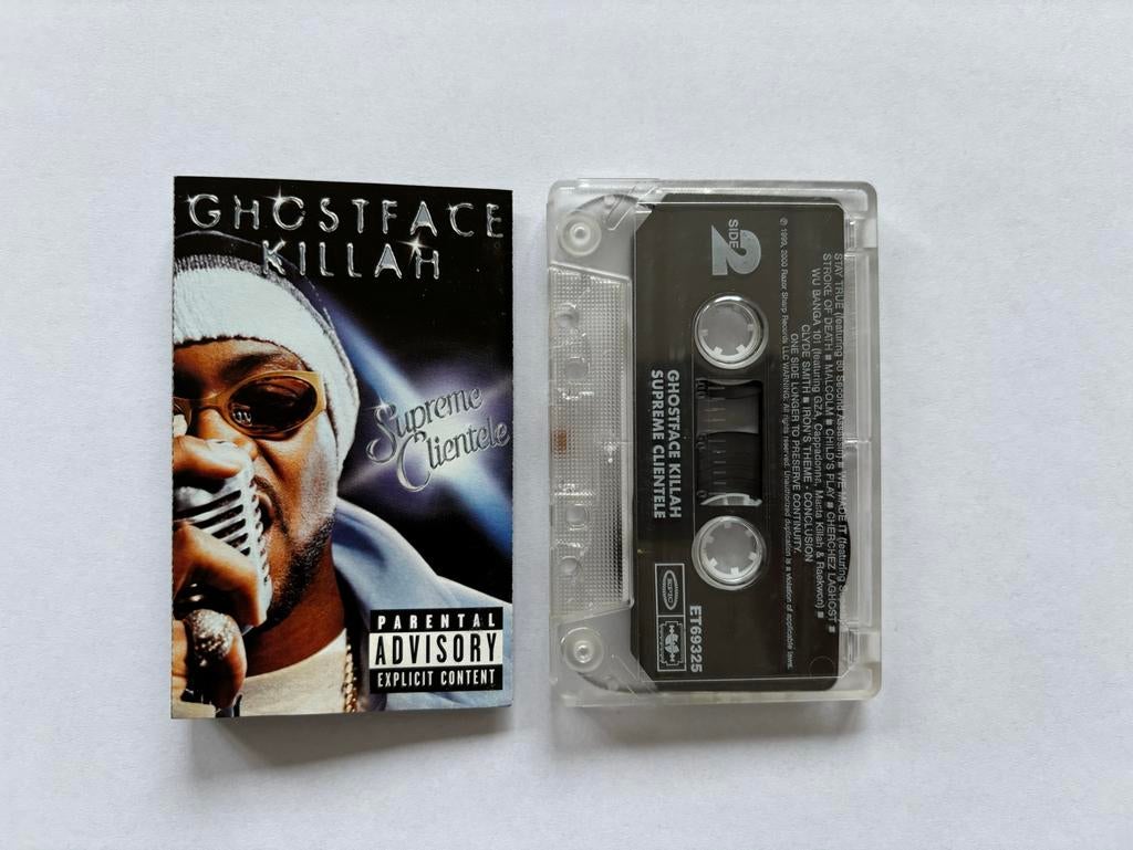 Ghostface Killah - Supreme Clientele Cassette Tape, Gebruikt, 1 bandje, Ophalen of Verzenden, Origineel