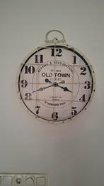Decoratieve wandklok 'Old Town Clocks' - Vintage stijl, Ophalen, Gebruikt, Analoog, Wandklok