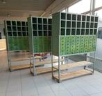 Stoere XXL vakkenkast / ladekast industrieel vintage, Ophalen, Gebruikt, Nvt, Nvt