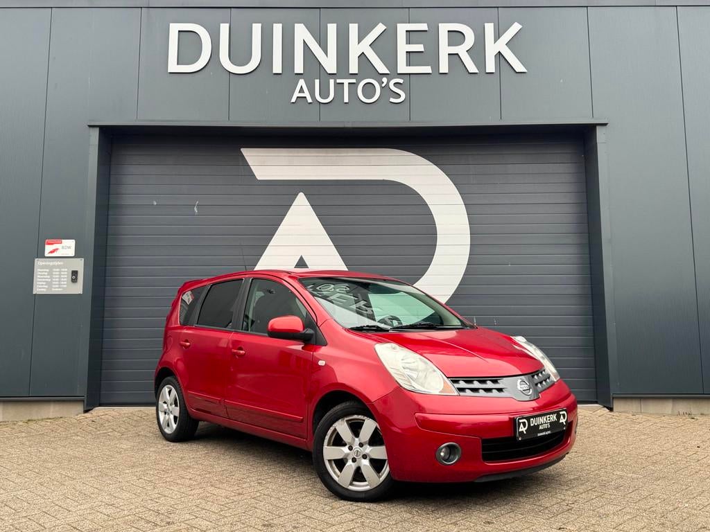Nissan Note 1.6 Life Pack | Airco | Elektrische ramen | Trek, Voorwielaandrijving, Zwart, 4 cilinders, Origineel Nederlands