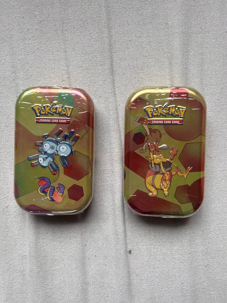 Pokémon 151 Mew mini tins Seales, Ophalen of Verzenden, Nieuw, Overige typen