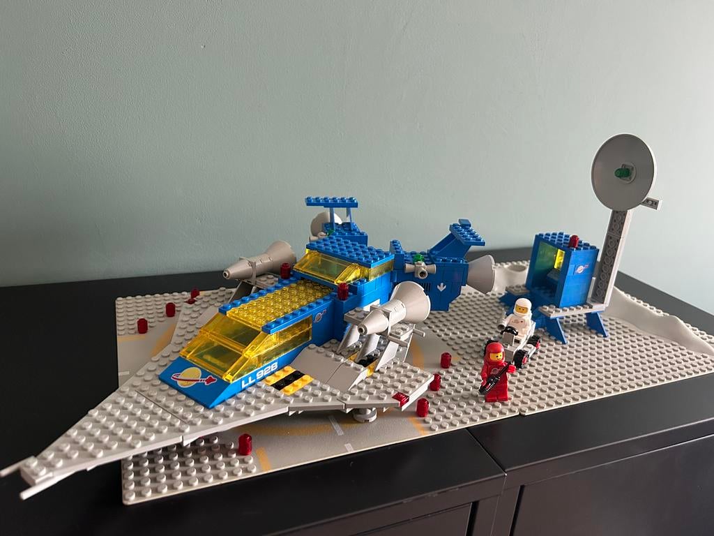 Lego Classic Space LL 928 - Bijna Compleet met Minifiguren, Kinderen en Baby's, Speelgoed | Duplo en Lego, Gebruikt, Lego, Ophalen of Verzenden