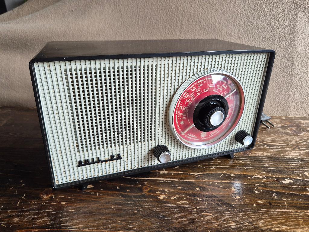 Philips B2G81U buizenradio, Ophalen, Niet werkend, Radio