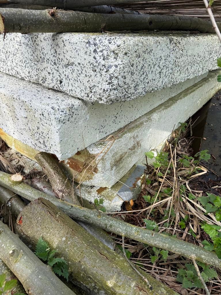 Terras ophogen. Tempex blokken piepschuim 20cm dik, Ophalen, Gebruikt, Overige typen