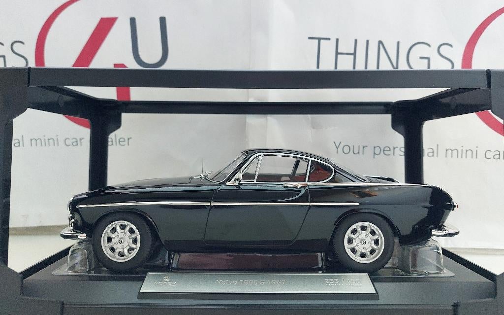 Norev 1:18 Volvo 1800 S 1967 zwart nieuw in verpakking, Ophalen of Verzenden, Nieuw, Auto, Norev