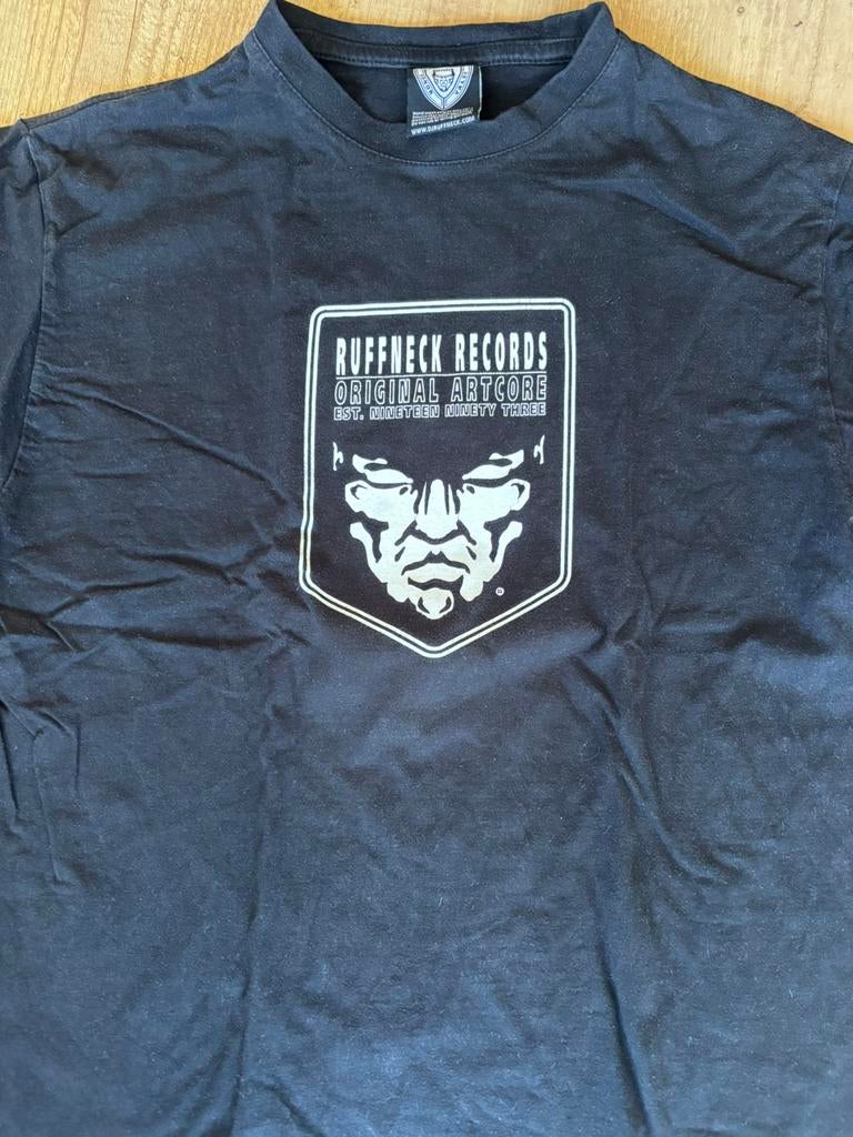 Ruffneck longsleeve gabber, Ophalen of Verzenden, Gedragen, Maat 52/54 (L), Zwart