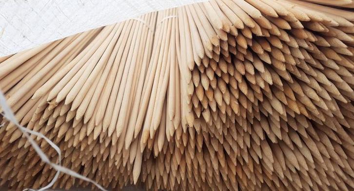 Bamboestokken, Tuin en Terras, Tuinschermen, Nieuw, Hout, Ophalen of Verzenden