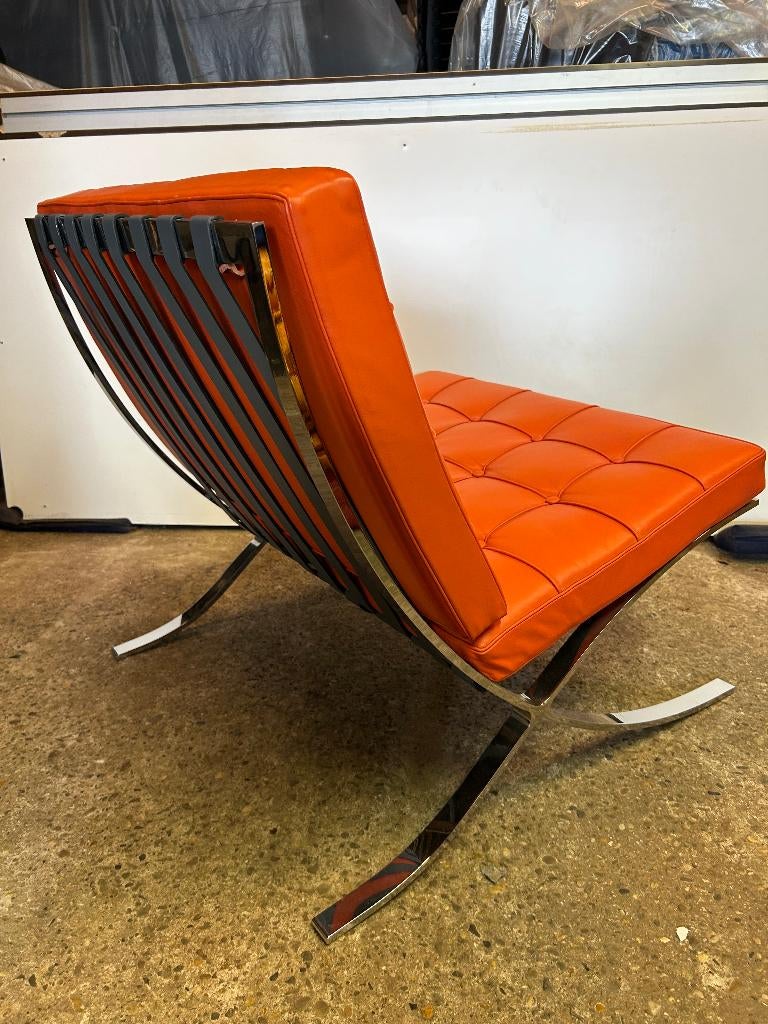 2 Alivar Mies van der Rohe Barcelona fauteuil lounge chair, Huis en Inrichting, Fauteuils, Gebruikt, Ophalen of Verzenden, Nvt