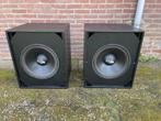 15 inch subwoofers met DAP Audio 400 watt woofers, Gebruikt, Subwoofer, 120 watt of meer, Ophalen