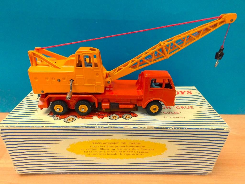 TOP AANBIEDING Dinky Toys Frankrijk nr. 889 kraanwagen COLES, Ophalen of Verzenden, Zo goed als nieuw, Overige typen, Dinky Toys