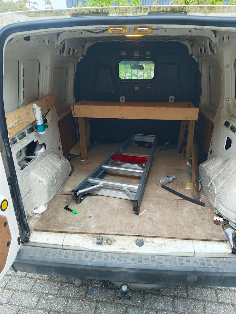 Ford Transit Connect 1.8 TD 200S LR VAN 66 2006, Auto's, Voorwielaandrijving, 4 cilinders, Wit, Origineel Nederlands