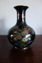 Vaas bolbuik vogels, Huis en Inrichting, Woonaccessoires | Vazen, Overige kleuren, Aardewerk of Porselein, Ophalen of Verzenden