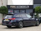 Mercedes-Benz C-klasse Estate 200 AMG-Line|Pano|Sfeer|Adaptc, Auto's, Automaat, Euro 6, 4 cilinders, Blauw