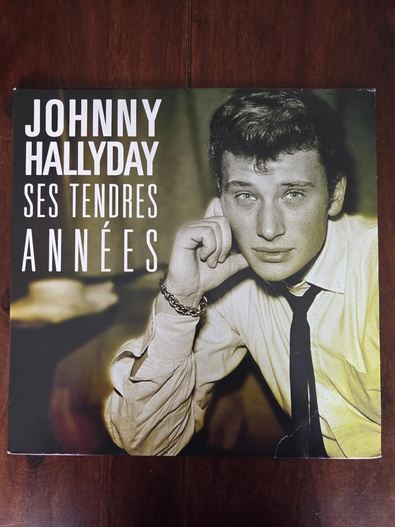 Johnny Hallyday ses tendres années LP, Ophalen of Verzenden, 12 inch