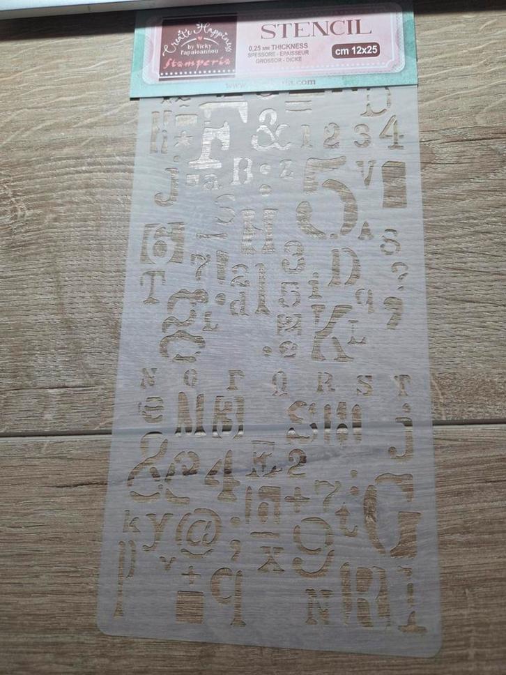 Stencils Stamperia, Hobby en Vrije tijd, Stempelen, Nieuw, Overige typen, Ophalen of Verzenden
