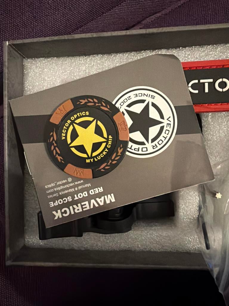 Vector Optics Maverick Red Dot Scope, Ophalen of Verzenden, Zo goed als nieuw