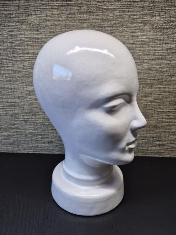 Scheurich 701 etalage hoofd,vintage hoofd, zeldzaam keramiek, Ophalen of Verzenden