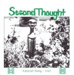 second thought / fascist song - punk - groen vinyl, Gebruikt, Verzenden, 7 inch, Single