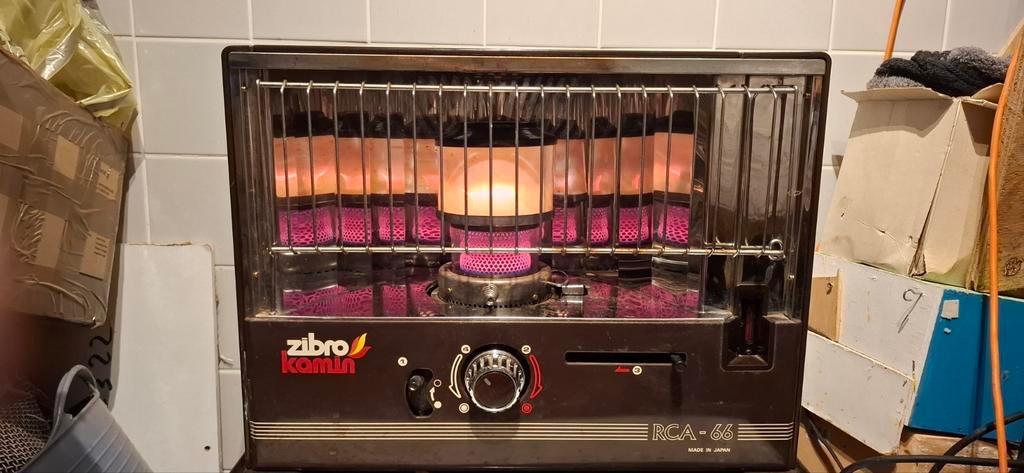 Zibro Kamin RCA-66 met nieuwe kous, Ophalen