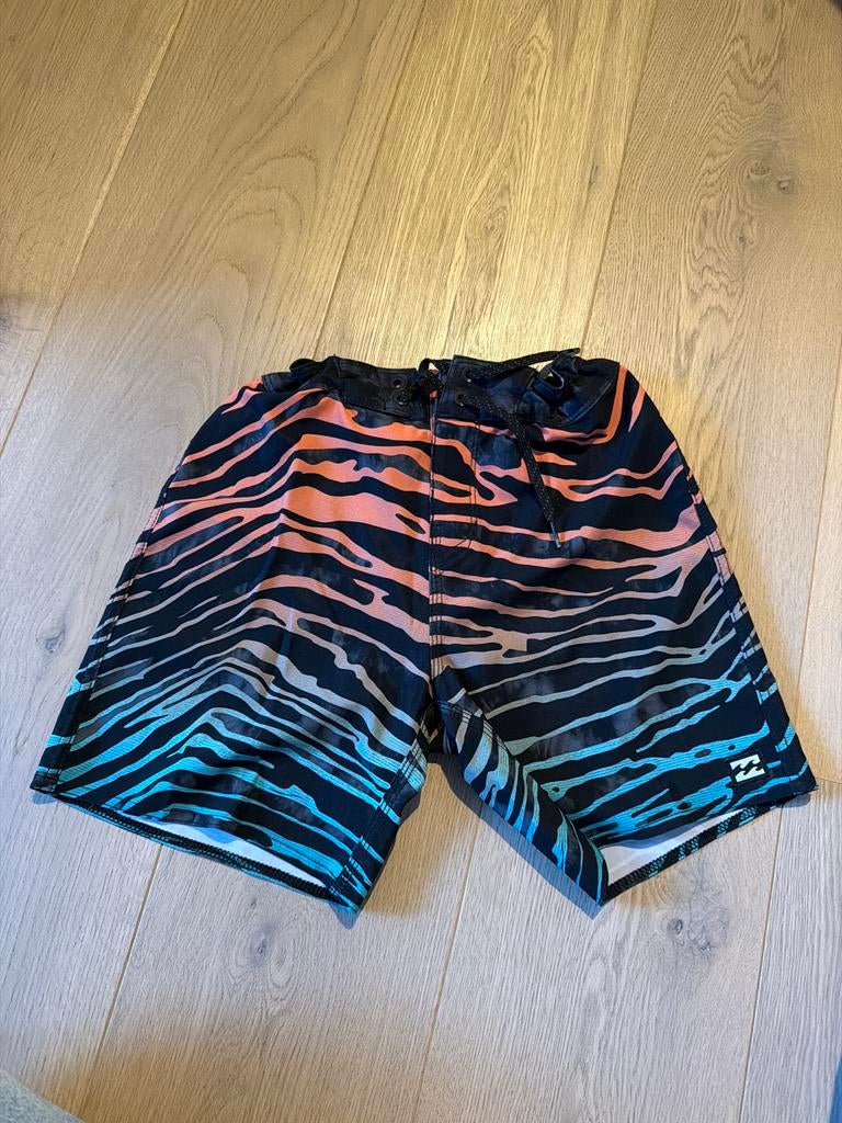 Billabong fade zwemshort - Maat 10 jaar, Gebruikt, Ophalen of Verzenden, Maat 140, Zwembroek
