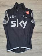 Nieuw Castelli Perfetto Team Sky Windvest Gore Windstopper S, Fietsen en Brommers, Fietsaccessoires | Fietskleding, S, Castelli