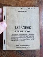 WO2 Amerikaans Japans Phrase Book USMC taalgids pacific 1944, Verzamelen, Militaria | Tweede Wereldoorlog, Amerika, Ophalen of Verzenden