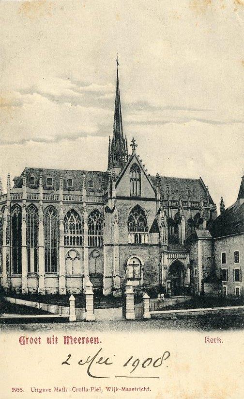 MEERSSEN – Sint-Bartholomeusbasiliek 1908 (DR023), Verzenden, Voor 1920, Ongelopen, Limburg