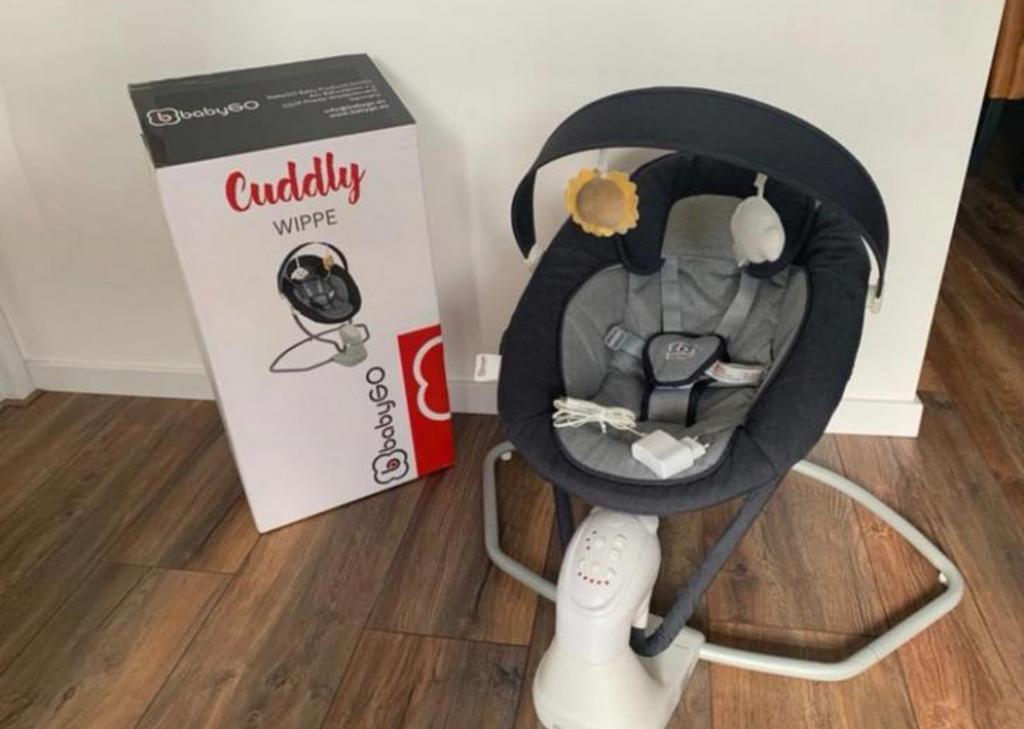 BabyGo Cuddly Wippe - Schommelstoel, Overige merken, Nieuw, Wipstoel, Ophalen of Verzenden