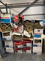 Rockwool isolatiemateriaal restpartij op=op, 4 tot 8 cm, Nieuw, Steenwol, Ophalen of Verzenden